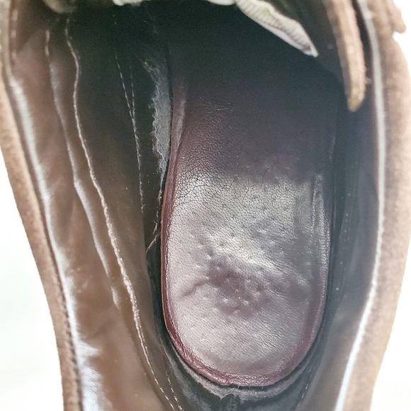 Ankle boots brown suede by  Hogan - Picture 6 of 15